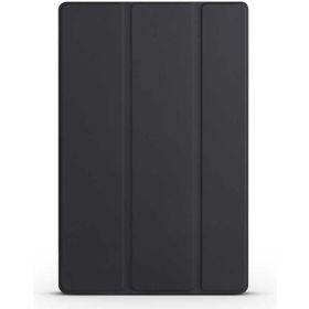 Zore Galaxy Tab A8 10.5 SM-X200 2021 Smart Cover Standlı 1-1 - Siyah Kılıf