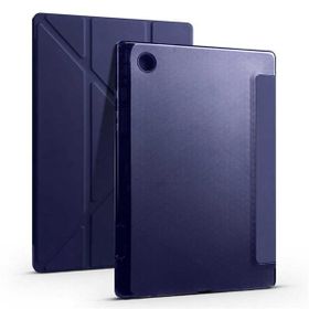 Zore Galaxy Tab A8 10.5 SM-X200 2021 Tri Folding Kalem Bölmeli Standlı Kılıf