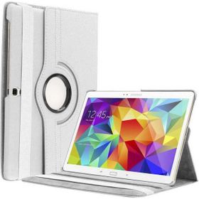 Zore Galaxy Tab S3 9.7 T820 Dönebilen Standlı - Beyaz Kılıf