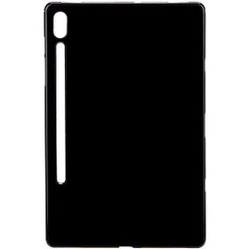 Zore Galaxy Tab S6 T860 Süper Silikon Kapak - Siyah Kılıf