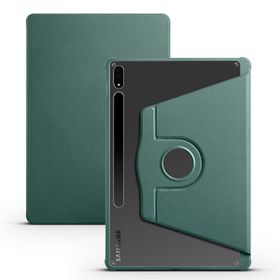Zore Galaxy Tab S7 FE LTE T737-T736-T733-T730 Termik Kalem Bölmeli Dönebilen Standlı Kılıf