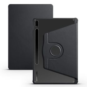Zore Galaxy Tab S7 FE LTE T737-T736-T733-T730 Termik Kalem Bölmeli Dönebilen Standlı Kılıf