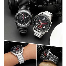 Zore Galaxy Watch 46 mm 22 mm Seramik Metal Kordon