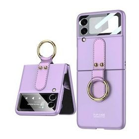 Zore Galaxy Z Flip 3 Flip Ring Kıpta Kapak Kılıf