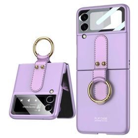 Zore Galaxy Z Flip 3 Flip Ring Kıpta Kapak Kılıf