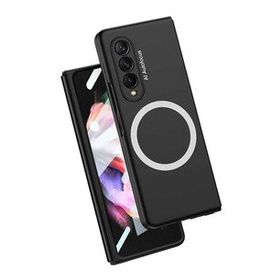 Zore Galaxy Z Fold 3 Wireless Şarj Özellikli Kıpta Magsafe Kapak Kılıf