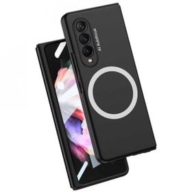 Zore Galaxy Z Fold 3 Wireless Şarj Özellikli Kıpta Magsafe Kapak Kılıf