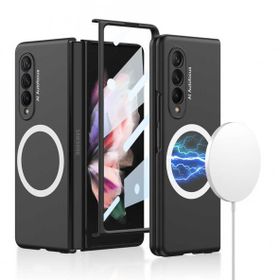 Zore Galaxy Z Fold 3 Wireless Şarj Özellikli Kıpta Magsafe Kapak Kılıf