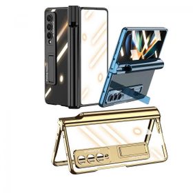 Zore Galaxy Z Fold 4 Kıpta Standlı Kalem Bölmeli Kapak Kılıf