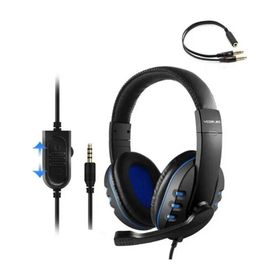 Zore GM-111 Siyah Mavi 3.5 mm Oyuncu Kulaklığı
