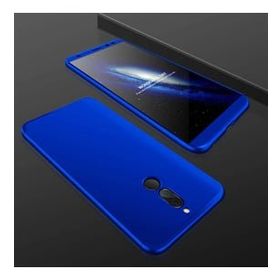 Zore Huawei Mate 10 Lite Double Dip AYS 3in1 Sert Rubber Kapak Mavi Kılıf