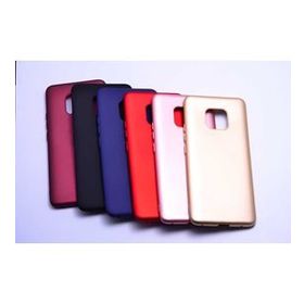 Zore Huawei Mate 20 Pro Thin Premium Kapak Mürdüm Silikon Kılıf