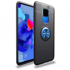 Zore Huawei Mate 30 Lite Manyetik Yüzüklü Ravel Silikon Kılıf