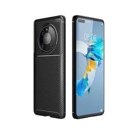 Zore Huawei Mate 40 Pro Karbon Tasarım Negro Silikon Cep Telefonu Kılıfı