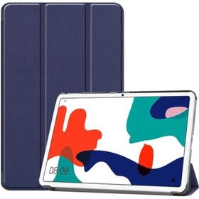 Zore Huawei Matepad 10.4 Smart Kapak Standlı 1-1 - Lacivert Kılıf