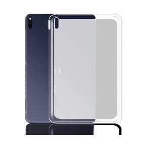 Zore Huawei MatePad 10.4 Tablet Süper Silikon Kapak Renksiz Kılıf
