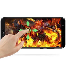 Zore Huawei P Smart Kenarları Kırılmaya Dayanıklı Cam Ekran Koruyucu