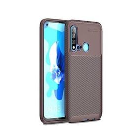 Zore Huawei P20 Lite 2019 Karbon Tasarım Negro Silikon Cep Telefonu Kılıfı