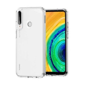 Zore Huawei P40 Lite E Coss Şeffaf Sert Silikon Cep Telefonu Kılıfı