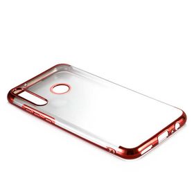 Zore Huawei P40 Lite E Dört Köşeli Lazer Silikon Kılıf