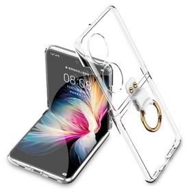Zore Huawei P50 Pocket Yüzüklü Kıpta Kapak Kılıf