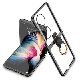 Zore Huawei P50 Pocket Yüzüklü Kıpta Kapak Kılıf