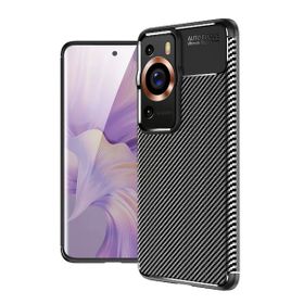 Zore Huawei P60 Pro Negro Karbon Tasarım Silikon Cep Telefonu Kılıfı