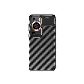 Zore Huawei P60 Pro Negro Karbon Tasarım Silikon Cep Telefonu Kılıfı
