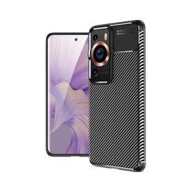 Zore Huawei P60 Pro Negro Karbon Tasarım Silikon Cep Telefonu Kılıfı