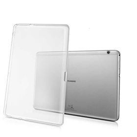 Zore Huawei T5 10 inç Süper Silikon Kapak - Renksiz Kılıf