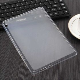 Zore Huawei T5 10 inç Süper Silikon Kapak - Renksiz Kılıf