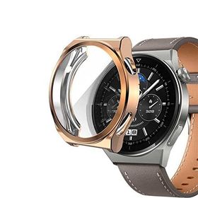 Zore Huawei Watch GT 3 Pro 43 mm Gard 02 Rose Gold Koruyucu Silikon