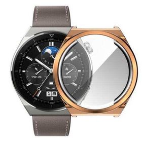 Zore Huawei Watch GT 3 Pro 46 mm Gard 02 Gümüş Koruyucu Silikon
