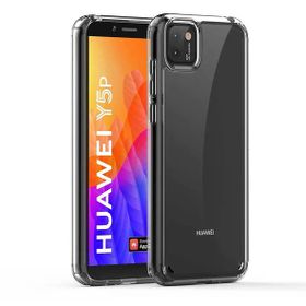 Zore Huawei Y5P Coss Şeffaf Sert Silikon Cep Telefonu Kılıfı