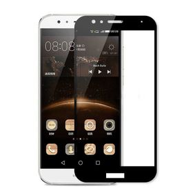 Zore Huawei Y7 2018 Zore Kenarları Kırılmaya Dayanıklı Cam Ekran Koruyucu