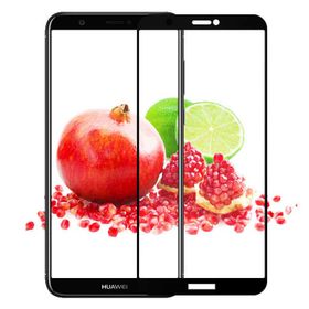 Zore Huawei Y7 2018 Zore Kenarları Kırılmaya Dayanıklı Cam Ekran Koruyucu