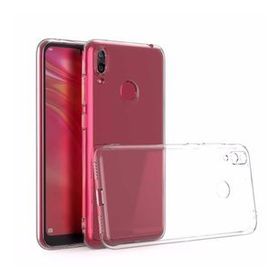 Zore Huawei Y7 Prime 2019 Kamera Korumalı Süper Silikon Cep Telefonu Kılıfı