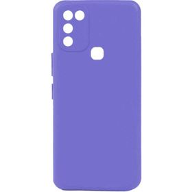 Zore Infinix Hot 11 Play Biye Silikon Lila Kılıf