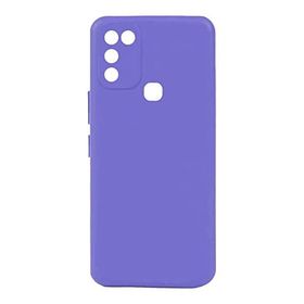 Zore Infinix Hot 11 Play Biye Silikon Lila Kılıf