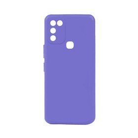 Zore Infinix Hot 11 Play Biye Silikon Lila Kılıf