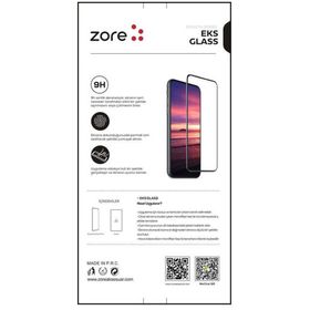 Zore iPhone 12 Pro EKS Cam Ekranı Tam Kapatan Ekran Koruyucu