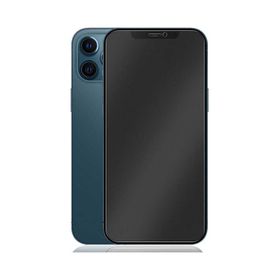 Zore iPhone 15 Pro (6.1) Seramik Tam Kaplayan Mat Siyah Ekran Koruyucu