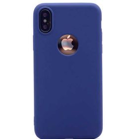 Zore iPhone XS Max 6.5 Thin Premium Kapak Mürdüm Silikon Kılıf