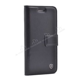 Zore Kar Deluxe Huawei P40 Lite Kapaklı Cüzdanlı Siyah Deri Kılıf