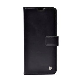 Zore Kar Deluxe Huawei P40 Lite Kapaklı Cüzdanlı Siyah Deri Kılıf