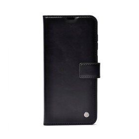 Zore Kar Deluxe Huawei P40 Lite Kapaklı Cüzdanlı Siyah Deri Kılıf