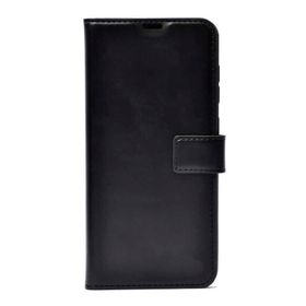 Zore Kar Deluxe Reeder S19 Max Cüzdanlı Yan Kapaklı Siyah Deri Kılıf