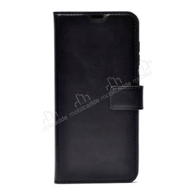 Zore Kar Deluxe Reeder S19 Max Pro Cüzdanlı Yan Kapaklı Siyah Deri Kılıf