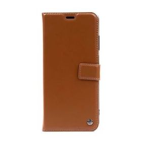 Zore Kar Deluxe Xiaomi Redmi 9C Kapaklı Cüzdanlı Gold Deri Kılıf