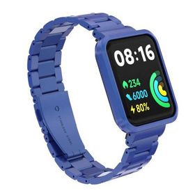 Zore KRD-60 Xiaomi Redmi Watch 2 Lite Lacivert Metal Kordon